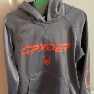 🎉 2 for $20 ... Spyder kids hoodie (Large, 10-12)